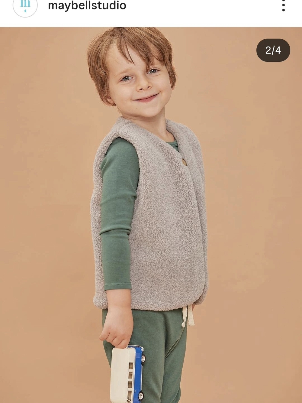 Maybell  Sherpa Vest
